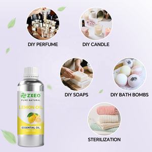 शरीर की मालिश त्वचा की देखभाल के लिए 100% शुद्ध नींबू आवश्यक प्राकृतिक फल छिलके और घरेलू सुगंध ताजा गंध - Product Image 3