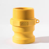 Raccord rapide de type F en acier inoxydable/laiton/aluminium/PP, pièces moulées en métal pour conduite de carburant automobile