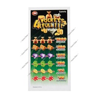 Billets de loterie à gratter, cartes en papier, billets de jeu en gros, cartes en papier offset, cartes de visite personnalisées
