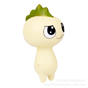 Pu Cartoon Character Soft Toy <b>Squishy</b> Stress Relief Fidget Toy For Kids Age 2 To 4 Years Unisex Gift Decor - Product Image 4