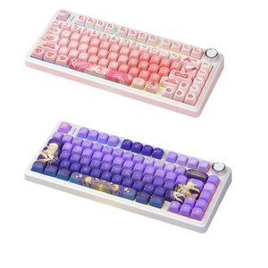 <span class=keywords><strong>Clavier</strong></span> mécanique sans fil AULA S75 PRO Tri-mode, avec montage Gasket, <span class=keywords><strong>clavier</strong></span> de jeu à commutation à chaud, disposition 75%, bouton métallique, vente en gros - Product Image 6