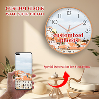 Relojes de Pared de Plástico al por Mayor, Diseño Tradicional con Agujas, Estilo Antiguo, Funciona con Pilas, Color Personalizado, Decoración del Hogar