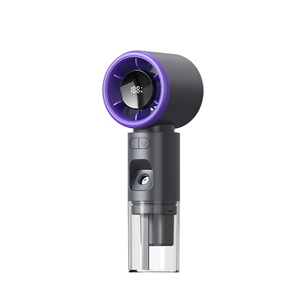 Travel & Office High Power Digital Display, Quiet Operation & Overcurrent Protection Handheld Cooling Fan with Water Tank - Product Image 1