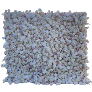 Panneau mural de fleurs artificielles 5D ultra-réaliste 8x9 pieds pour la décoration de jardin et d'événements festifs - Product Image 2