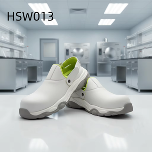 <span class=keywords><strong>Scarpe</strong></span> di Sicurezza Bianche Antiurto HY per Sale di Distribuzione con Punta in Fibra di Vetro, Calzature Antimicrobiche e Oleoresistenti per Impianti Alimentari HSW008 - Product Image 5