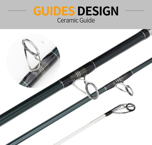 SNEDA – <span class=keywords><strong>canne</strong></span> à pêche de surf Super dure de 3.9m et 4.2m, avec 3 sections en carbone moulé - Product Image 4