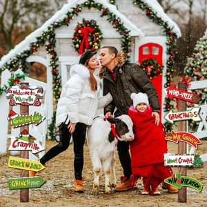 Set di 10 Decorazioni Natalizie da Giardino Grinchmas con Accessori Fotografici <span class=keywords><strong>per</strong></span> Feste di <span class=keywords><strong>Natale</strong></span> - Product Image 5