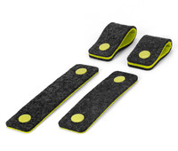 Feutre écouteur câble enrouleur sangles câble attache enveloppe câble cordon gestion organisateur support