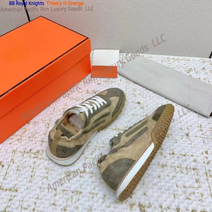 Zapatos Deportivos Casuales de Verano para Hombre Hiery Her, de Alta Calidad, con Suela Suave, Transpirables, con Forro de Malla y Cuero Genuino, Cerrados en Mezclilla - Product Image 6