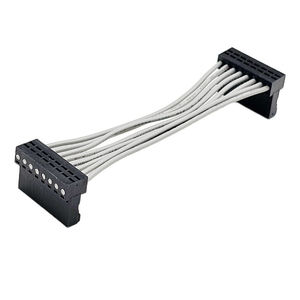 Conjunto de cableado IDC de 2.54 mm con terminal perforado, cable de conexión de placa a placa, ensamblaje de cable con conector SDC - Product Image 2