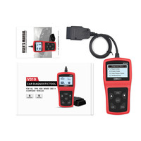 Herramienta de diagnóstico automático OBD2, escáner OBD completo con 2 modos, varios idiomas, lector de código de diagnóstico de coche V319
