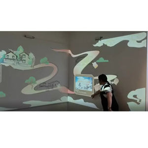 인터랙티브 벽 및 바닥 프로젝션 소프트웨어 터치 미디어 기능을 갖춘 어린이 친화적 실내 광고 장비 - Product Image 2