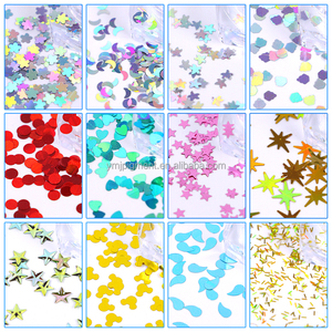 Paillettes en gros colorées en forme de <span class=keywords><strong>Mickey</strong></span> Mouse, étoile, papillon, fleur et flocon de neige pour décorations de Noël - Product Image 3