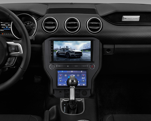 Podofo วิทยุติดรถยนต์แอนดรอยด์9 ''autoradio สำหรับ <span class=keywords><strong>Ford</strong></span> <span class=keywords><strong>Mustang</strong></span> 2015-2021 CarPlay Android Auto BT GPS ระบบสเตอริโอในรถยนต์ - Product Image 2