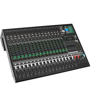 Biner DX16C mixer audio professionale DSP integrato effetto riverbero console Audio DJ musicale digitale a 16 canali