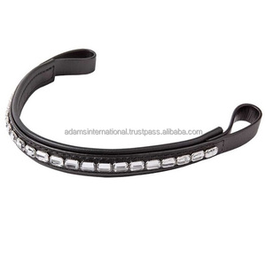 Produits de cheval de haute qualité en cuir avec bande de sourcils décorative - Product Image 1