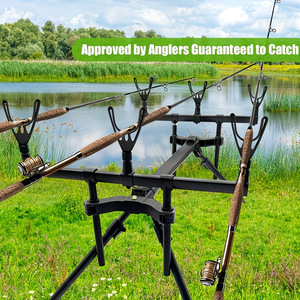 ที่วางคันเบ็ดตกปลาสไตล์ยุโรป สำหรับตก<span class=keywords><strong>ปลา</strong></span>คาร์พ ทำจากอลูมิเนียมอัลลอยด์ ใช้ได้ทั้งตก<span class=keywords><strong>ปลา</strong></span>ทะเลและน้ำจืด - Product Image 2