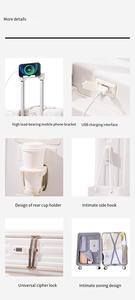 トラベルバッグスーツケースポータブル旅行バッグスーツケース簡単フロントオープン新スタイル良質ビジネス旅行旅行荷物ホイール付き - Product Image 5