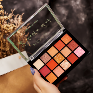 Maquillage en gros, ombre à paupières, 15 couleurs, facile, une minute, <span class=keywords><strong>palette</strong></span> d'ombres à paupières européennes, importé, atacado - Product Image 4