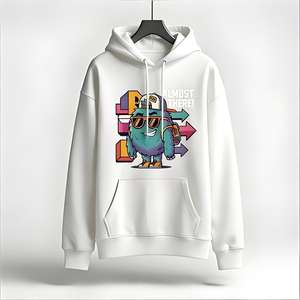 Ensemble de sweats à capuche unisexe Oversize Streetwear, délavé à l'acide, effet usé et décoloré par le soleil, grammage lourd 450 g/m², motif 'Autumn Thursday 7 Days Elf Letter' - Product Image 1