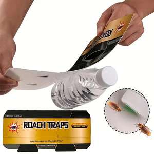 Perangkap Kecoa Kertas Padat Sekali Pakai Ramah Lingkungan dengan Umpan Penarik Tidak Beracun untuk Pengendalian Hama Rumah Tangga - Product Image 5