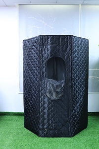 خيمة ساونا محمولة مع سخانات كربونية للعلاج بالتنقية الكاملة للجسم قابلة للطي للاستخدام المنزلي والشخصي - Product Image 2