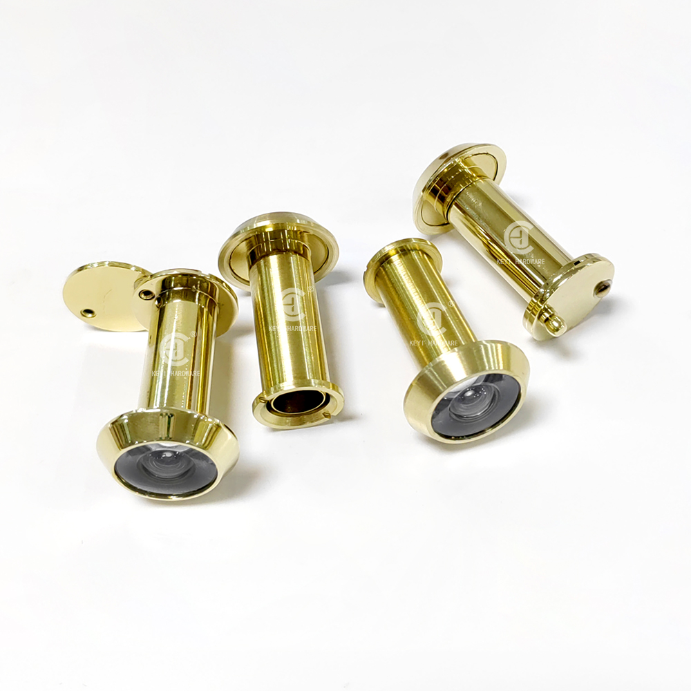 KE2614NG-55,KE2614YG-55 разумная цена, глазок, латунь, охранная дверь