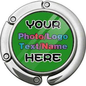 WOWEI yaratıcı taşınabilir Metal masa yan çanta askı öğrenci ofis melek tema ofset baskı seyahat masaüstü çanta kancası döküm - Product Image 3