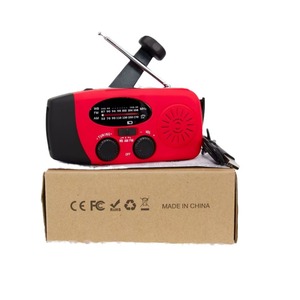 Radio de Emergencia Portátil con Manivela Solar, AM/FM, Alerta Meteorológica NOAA, Linterna y Banco de Energía de 2000mAh - Product Image 2
