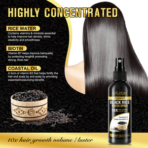 Spray de Agua Orgánico <span class=keywords><strong>para</strong></span> el Crecimiento del <span class=keywords><strong>Cabello</strong></span> Black Rise de 100 ml, el Más Vendido, Promueve el Recrecimiento del <span class=keywords><strong>Cabello</strong></span> y el Bigote - Product Image 4
