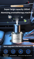Diffuseur de voiture électrique à grande vitesse de luxe Désodorisant en verre direct d'usine avec parfum longue durée Nano Spray Purificateur d'air