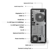 Ordinateur de bureau commercial d'origine Intel Core I3/i5/i7 12e génération 16 Go de RAM 512 Go de SSD GT730-2G HPs Elite Tower 480G9