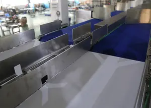 산업 자동 무게 정렬 기계 컨베이어 벨트 닭 새우 과일 야채 무게 정렬 기계