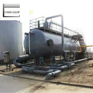 Oil feild 3 three phase separator horizontal for crude oil desalter