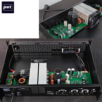 Amplificateur de puissance audio numérique stéréo de classe D PAT LAseries 600W/800W/1000W/1200W/1600W/2000W 2U 2 canaux XLR 4/8 Ohm Métal OEM