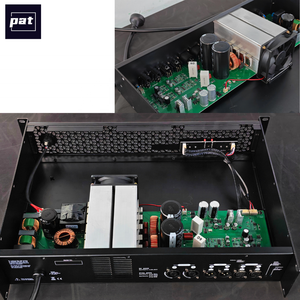 Amplificador <span class=keywords><strong>de</strong></span> Potencia <span class=keywords><strong>de</strong></span> <span class=keywords><strong>Audio</strong></span> Digital Clase D <span class=keywords><strong>de</strong></span> 2 Canales y 2U, Serie PAT LA, 600W/800W/1000W/1200W/1600W/2000W, para Venta al Por Mayor OEM - Product Image 4