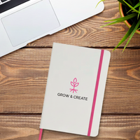 Carnet A5 en cuir PU avec logo personnalisé, couverture rigide, 100 feuilles, journal d'affaires, agenda de bureau, papeterie scolaire, agenda d'écriture