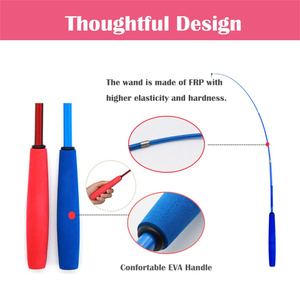 Juguete Interactivo Retráctil para Mascotas con Plumas y Campana, Varita de Pesca para Gatos, Recambios para Gatitos - Product Image 4