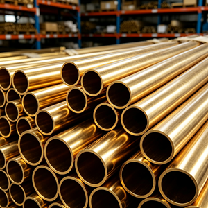 Grand stock de tubes en laiton sans soudure C28000, surface brillante, pour composants d'accessoires de vannes et de cylindres pneumatiques - Product Image 5