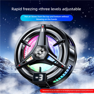 Enfriador de Teléfono con Luz RGB 2 en 1, Magnético, Ajustable en 3 Niveles, con Tecnología de Enfriamiento Rápido por Semiconductor, para Juegos y Transmisiones en Vivo - Product Image 4