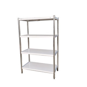 Guanbai Égouttoir à vaisselle à deux niveaux en acier inoxydable, petit support pour le séchage de la vaisselle, comptoir de cuisine, organisateur de rangement pour hôtel et restaurant - Product Image 6