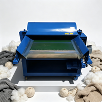 Machine de recyclage du coton haute efficacité 380V, Machine à trier la laine à faible coût avec stockage par ventilateur, Machine à ouvrir les déchets de coton - En promotion