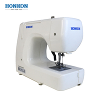 Vente chaude multi-fonction de machine à coudre domestique surjeteuse HK-1212