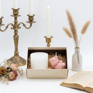 Stampo in Silicone a Forma di Orso per Candele, Orso Seduto/In Piedi con Dettagli Floreali/a <span class=keywords><strong>Cuore</strong></span>, Strumento Artigianale Fai-da-te a Tema Animale per Decorazioni Domestiche e Regali - Product Image 3