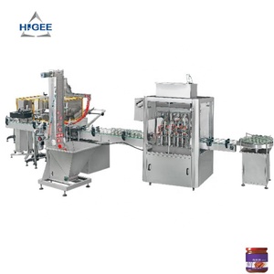 Machine d'embouteillage de sauce chaude mexicaine, machine de remplissage de sauce de soja foncée, remplisseuse de bouteilles en verre, capsuleuse et étiqueteuse - Product Image 2