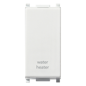 Interrupteur pour chauffe-eau 20A 2P Blanc - Product Image 1