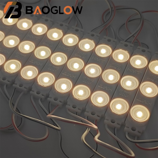 Single LED Module 1W 12V IP65 Cold Warm White RGB Yellow Waterproof IP65 Outdoor High Brightness Backlight Lights Module
