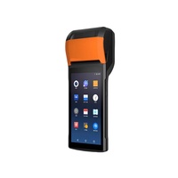 Terminal POS Android 11 con 2GB de RAM y 16GB de ROM, Caja Registradora Portátil con Pantalla Táctil, Impresora de Recibos, Bluetooth, WiFi, Sin NFC