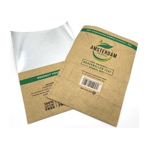 Bolsas de Papel Personalizadas Baratas del Reino Unido de 30g 50g para Tabaco de Liar, Hoja de <span class=keywords><strong>Damiana</strong></span>, Hoja de Malvavisco, Hierbas para <span class=keywords><strong>Fumar</strong></span>, con Cierre Zip - Product Image 6