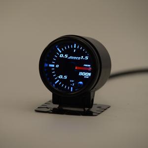 Araba Bar Turbo Boost ölçer otomatik 2 "52mm 7 renk LED duman yüz metre sensörü ve göstergesi tutucu ile AD-GA52BOOSTBAR - Product Image 4